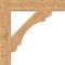 Ekena Millwork Olympic Block Smooth Bracket, Western Red Cedar, 5 1/2"W x 34"D x 34"H BKT06X34X34OLY05SWR - alternate 2